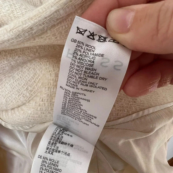 Reiss Oversized Skye Wool Coat - Picture 7 of 7